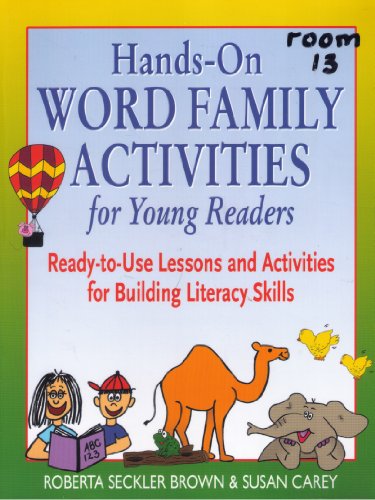 Stock image for Hands-On Word Family Activities for Young Readers : Ready-to-Use Lessons and Activities for Building Literacy Skills for sale by Better World Books