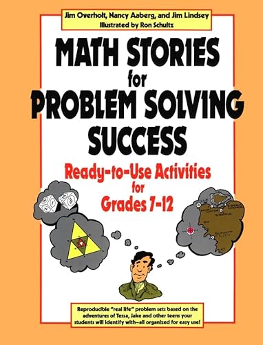 Stock image for Math Stories for Problem Solving Success : Ready-to-Use Activities for Grades 7-12 for sale by Better World Books