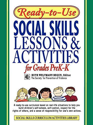 9780787966386: Ready-To-Use Social Skills Lessons & Activities for Grades Prek - K