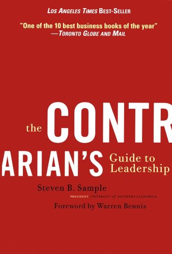9780787967079: The Contrarian's Guide to Leadership: 14 (J–B Warren Bennis Series)