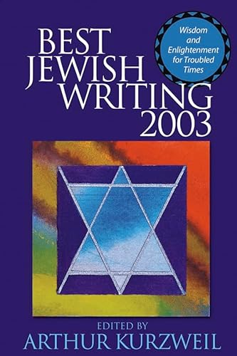Stock image for Best Jewish Writing 2003 for sale by Better World Books