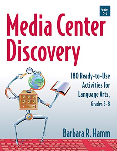 Stock image for Media Center Discovery: 180 Ready-To-Use Activities for Language Arts, Grades 5-8 for sale by Chiron Media