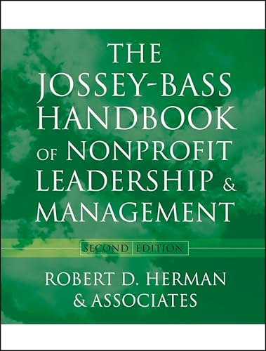 Beispielbild fr The Jossey-Bass Handbook of Nonprofit Leadership and Management zum Verkauf von Better World Books