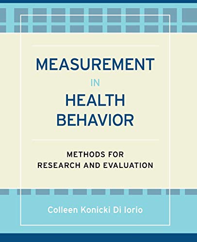 9780787970970: Measurement in Health Behavior: Methods for Research and Evaluation: 1 (Jossey-Bass Public Health)