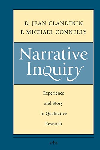 9780787972769: Narrative Inquiry: Experience and Story in Qualitative Research