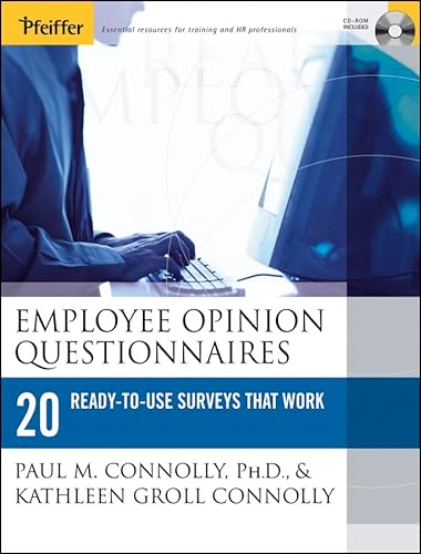 9780787973490: Employee Opinion Questionnaires: 20 Ready–to–Use Surveys That Work