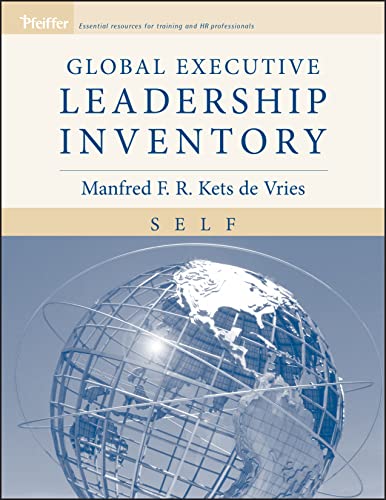 Global Executive Leadership Inventory (GELI), Self Assessment (9780787974176) by Kets De Vries, Manfred F. R.