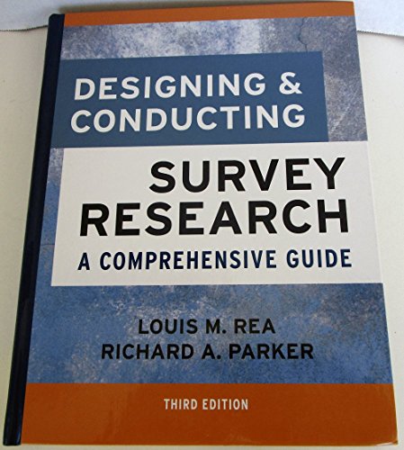 Imagen de archivo de Designing and Conducting Survey Research : A Comprehensive Guide a la venta por Better World Books: West