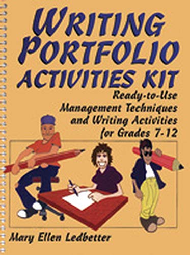 9780787975562: Writing Portfolio Activities Kit: Ready-to-Use Management Techniques and Writing Activities for Grades 7-12