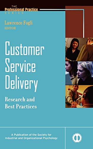Imagen de archivo de Customer Service Delivery : Research and Best Practices a la venta por Better World Books