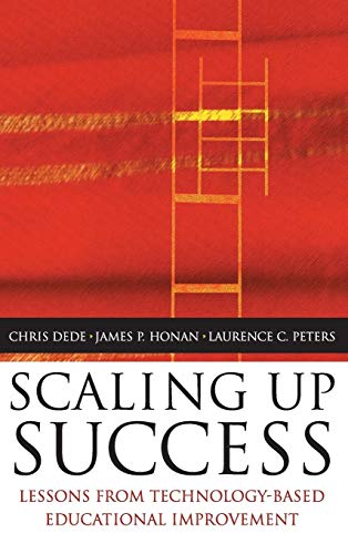 Imagen de archivo de Scaling Up Success : Lessons Learned from Technology-Based Educational Improvement a la venta por SecondSale