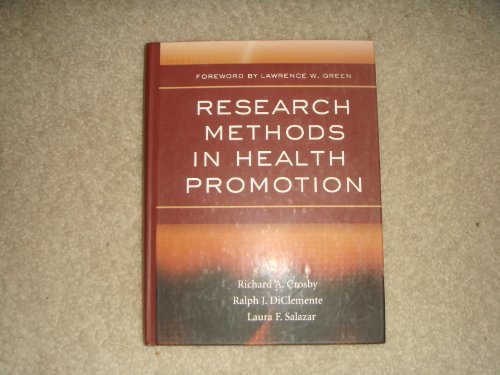 Imagen de archivo de Research Methods in Health Promotion a la venta por HPB Inc.