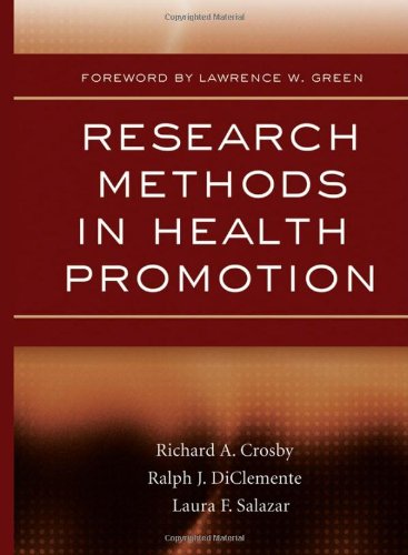 9780787976798: Research Methods in Health Promotion