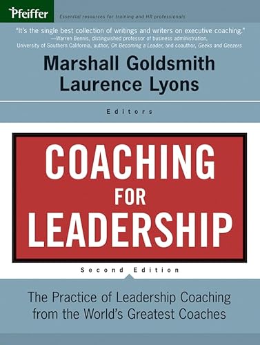 Imagen de archivo de Coaching for Leadership: The Practice of Leadership Coaching from the World's Greatest Coaches a la venta por ThriftBooks-Atlanta