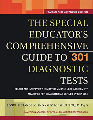 Stock image for The Special Educator's Comprehensive Guide to 301 Diagnostic Tests for sale by ThriftBooks-Dallas