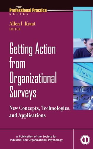 Imagen de archivo de Getting Action from Organizational Surveys   New Concepts, Technologies, and Applications a la venta por Revaluation Books