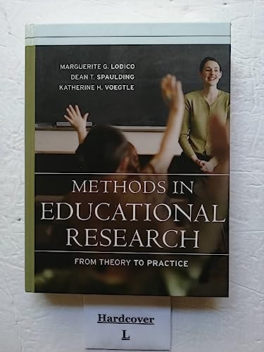 9780787979621: Methods in Educational Research: From Theory to Practice