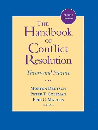 Beispielbild fr The Handbook of Conflict Resolution: Theory and Practice zum Verkauf von ThriftBooks-Atlanta