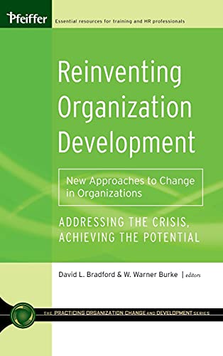 Imagen de archivo de Reinventing Organization Development a la venta por BookHolders