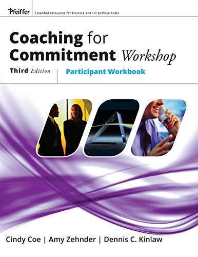 Imagen de archivo de Coaching for Commitment Workshop: Participant Workbook, 3rd Edition a la venta por SecondSale