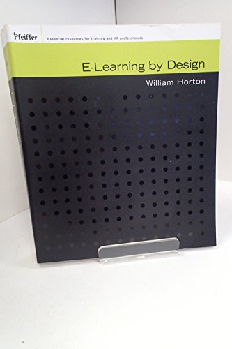Imagen de archivo de E-Learning by Design a la venta por Better World Books