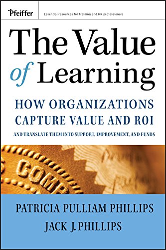 9780787985325: The Value of Learning: How Organizations Capture Value and ROI and Translate into Support, Improvement, and Funds: How Organizations Capture Value ... It into Support, Improvement, and Funds