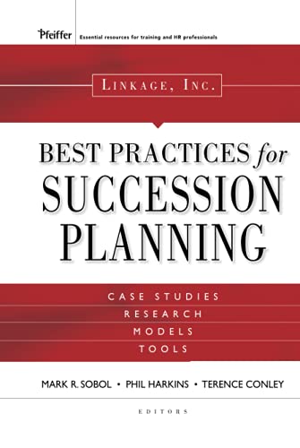 Imagen de archivo de Linkage Inc. 's Best Practices in Succession Planning a la venta por Better World Books