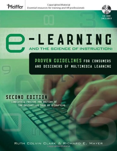 9780787986834: e-Learning and the Science of Instruction: Proven Guidelines for Consumers and Designers of Multimedia Learning