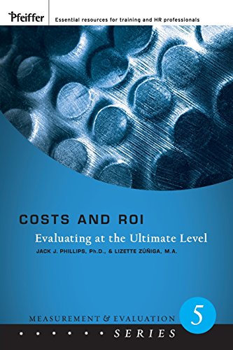 Beispielbild fr Costs and ROI: Evaluating at the Ultimate Level zum Verkauf von Wonder Book