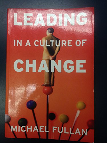 Imagen de archivo de Leading in a Culture of Change a la venta por SecondSale