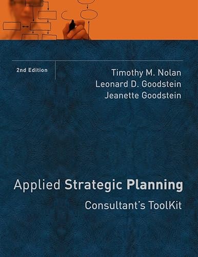 9780787988517: Applied Strategic Planning: Consultant's Toolkit