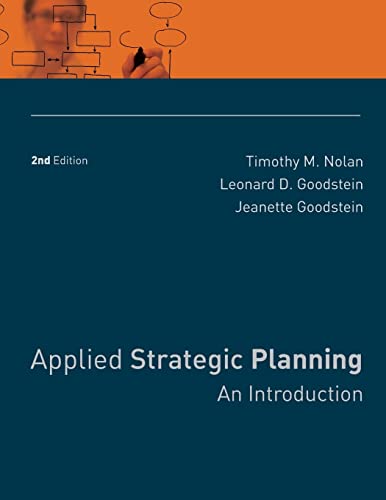 Beispielbild fr Applied Strategic Planning: An Introduction zum Verkauf von BooksRun