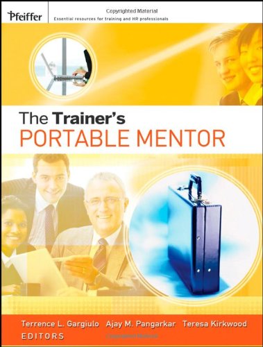 Imagen de archivo de The Trainer's Portable Mentor a la venta por ThriftBooks-Dallas