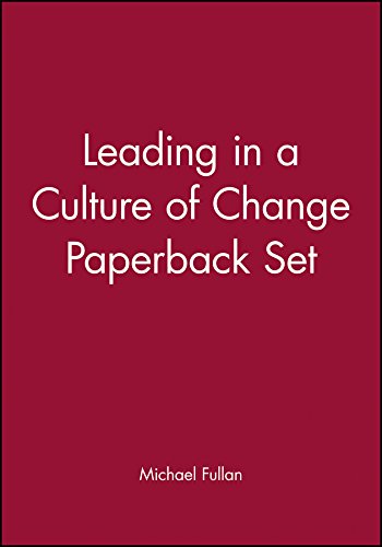 Beispielbild fr Leading in a Culture of Change Paperback Set zum Verkauf von Better World Books