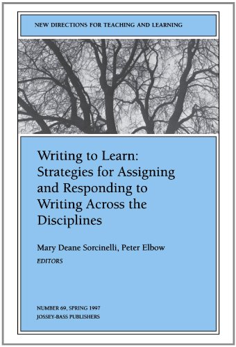 Imagen de archivo de Writing to Learn: Strategies for Assigning and Responding to Writing Across the Disciplines Vol. 69 : New Directions for Teaching and Learning a la venta por Better World Books