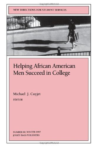 Stock image for Helping African American Men Succeed in College : New Directions for Student Services for sale by Better World Books