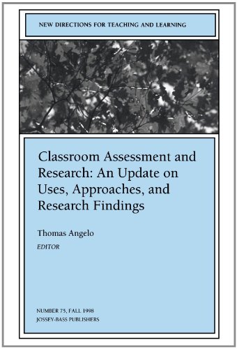 Stock image for Classroom Assessment and Research : An Update on Uses, Approaches, and Research Findings for sale by Better World Books