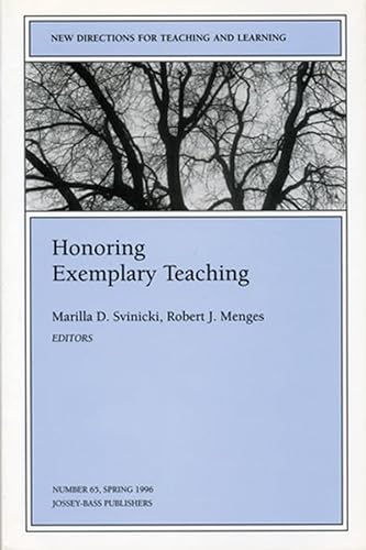 Stock image for Honoring Exemplary Teaching for sale by Better World Books