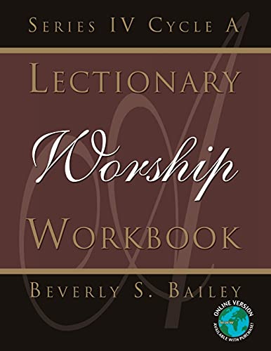 9780788023163: Lectionary Worship Workbook, Series IV, Cycle a