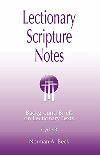 Beispielbild fr Lectionary Scripture Notes, Cycle B zum Verkauf von HPB-Red