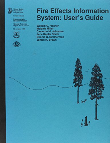 Imagen de archivo de Fire Effects Information System: User's Guide a la venta por Revaluation Books