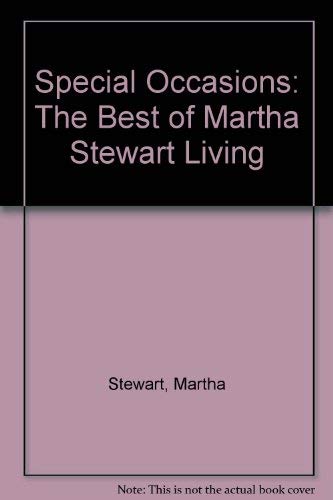9780788156052: Special Occasions: The Best of Martha Stewart Living