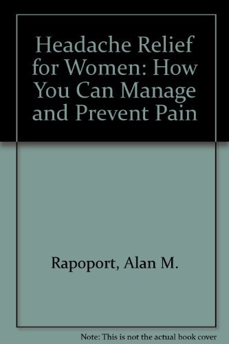 9780788192371: Headache Relief for Women: How You Can Manage and Prevent Pain