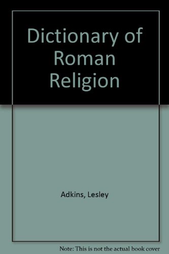 Beispielbild fr Dictionary of Roman Religion zum Verkauf von Books From California