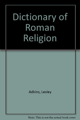 Stock image for Dictionary of Roman Religion for sale by Books From California