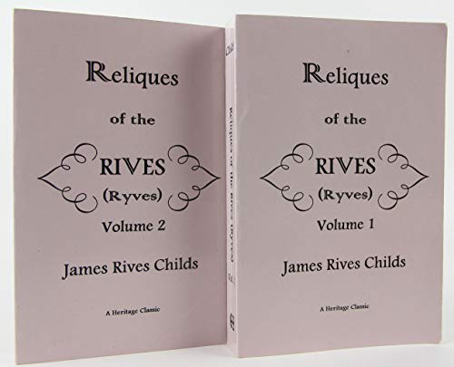 Stock image for Reliques of the Rives, Ryves for sale by Books Unplugged