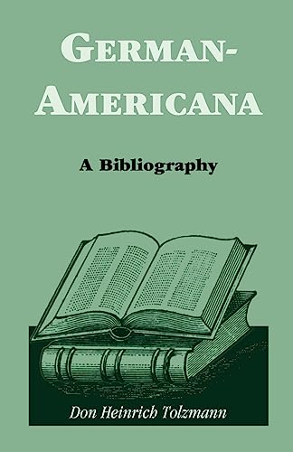 German-Americana: A Bibliography