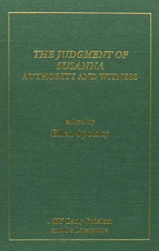 

The Judgment of Susanna: Authority and Witness