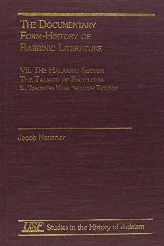 The Documentary Form-History of Rabbinic Literature (9780788504716) by Neusner, Jacob