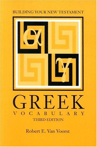 Beispielbild fr Building Your New Testament Greek Vocabulary;Resources for Biblical Study, No 40 zum Verkauf von SecondSale